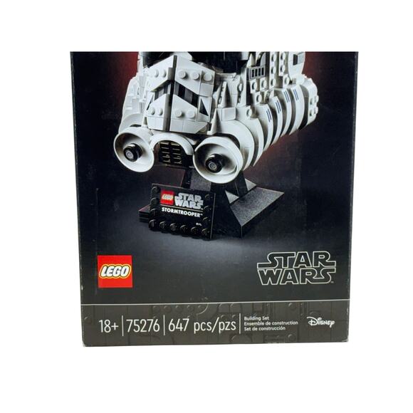 LEGO Star Wars Stormtrooper Helmet 75276 Open Box Complete - Picture 4 of 16